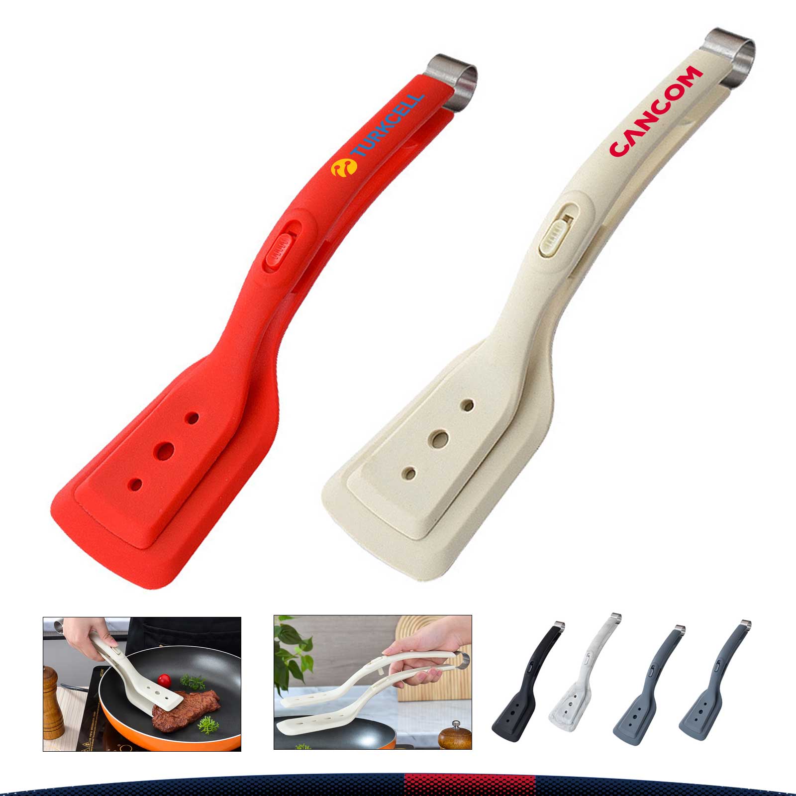 Silicone Spatula Tong 5