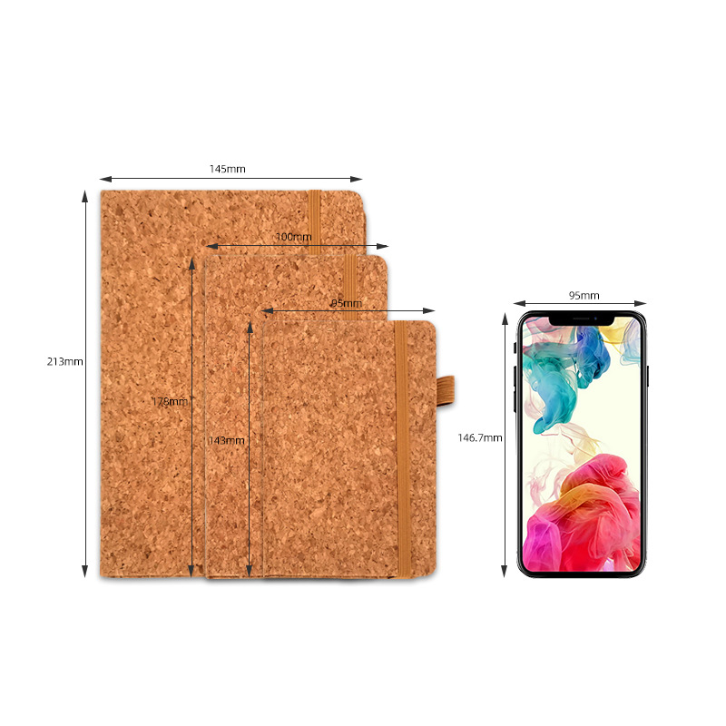 Eco-friendly Cork Cover Journal Notebook 3