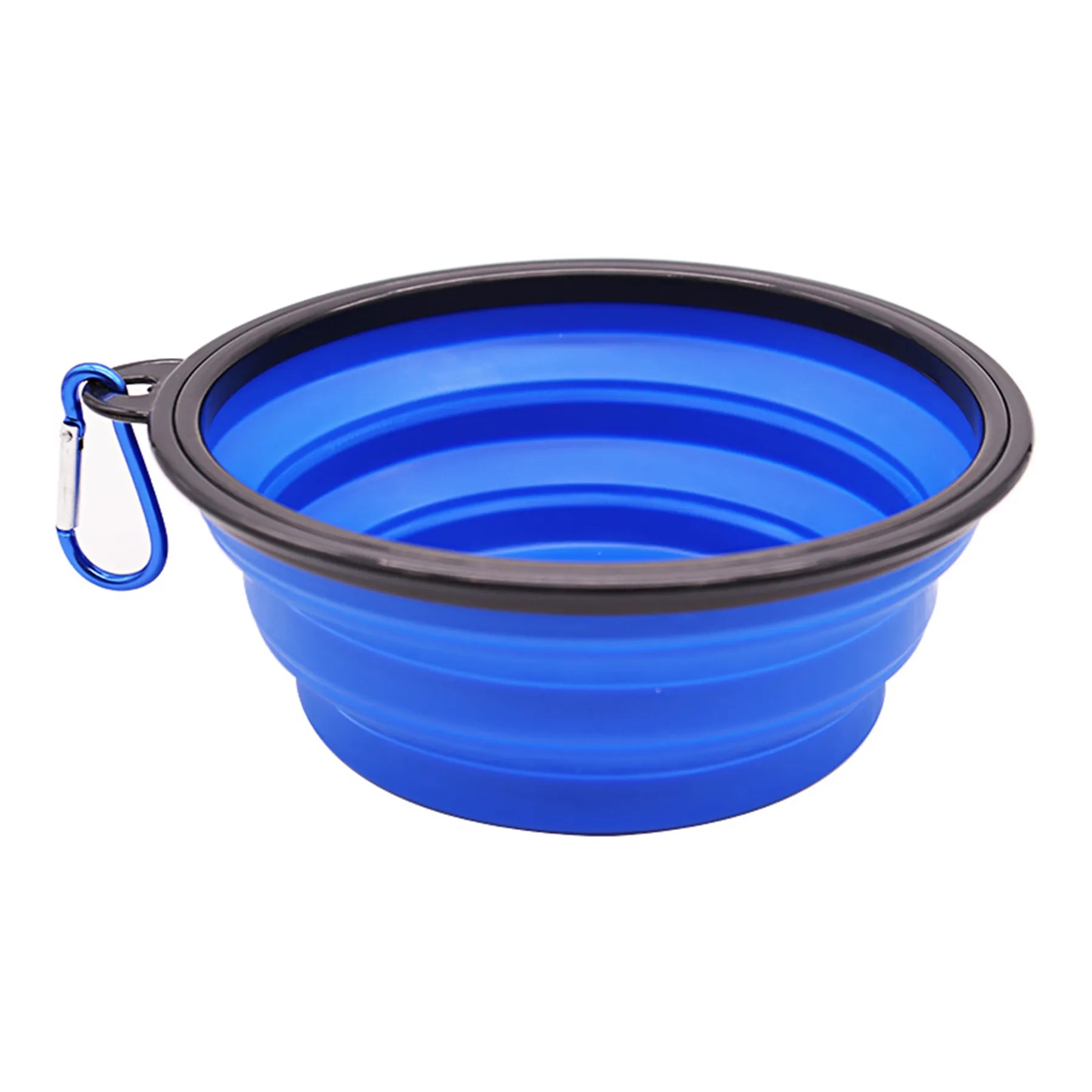 Collapsible Pet Dog Bowls with Carabiner 5
