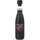 Copper Vacuum Insulated Bottle 17oz, custom water bottle with logo imprint 117