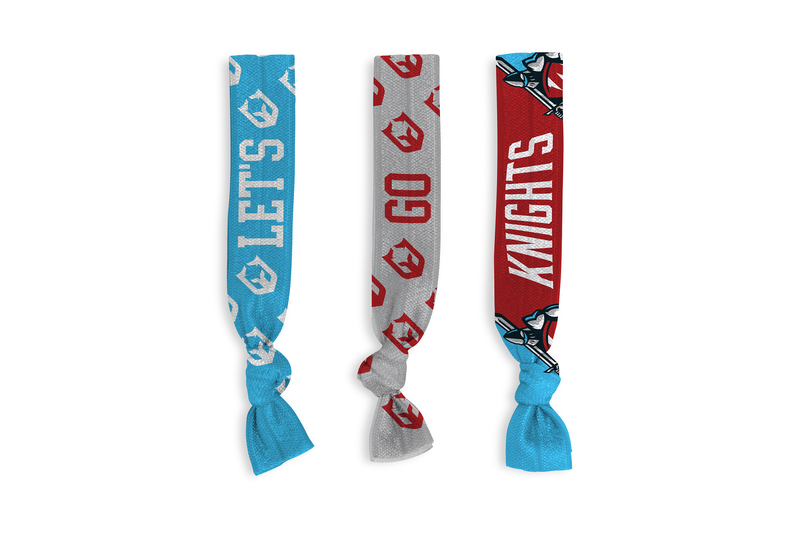 3 Piece Knotted Hair Tie Set