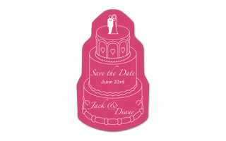 Wedding Cake Vinyl Jar Opener 70