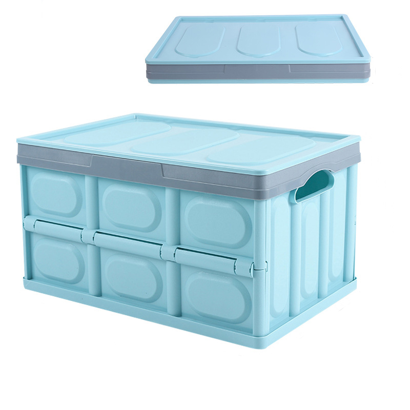 30L Collapsible Storage Bins with Lids 2