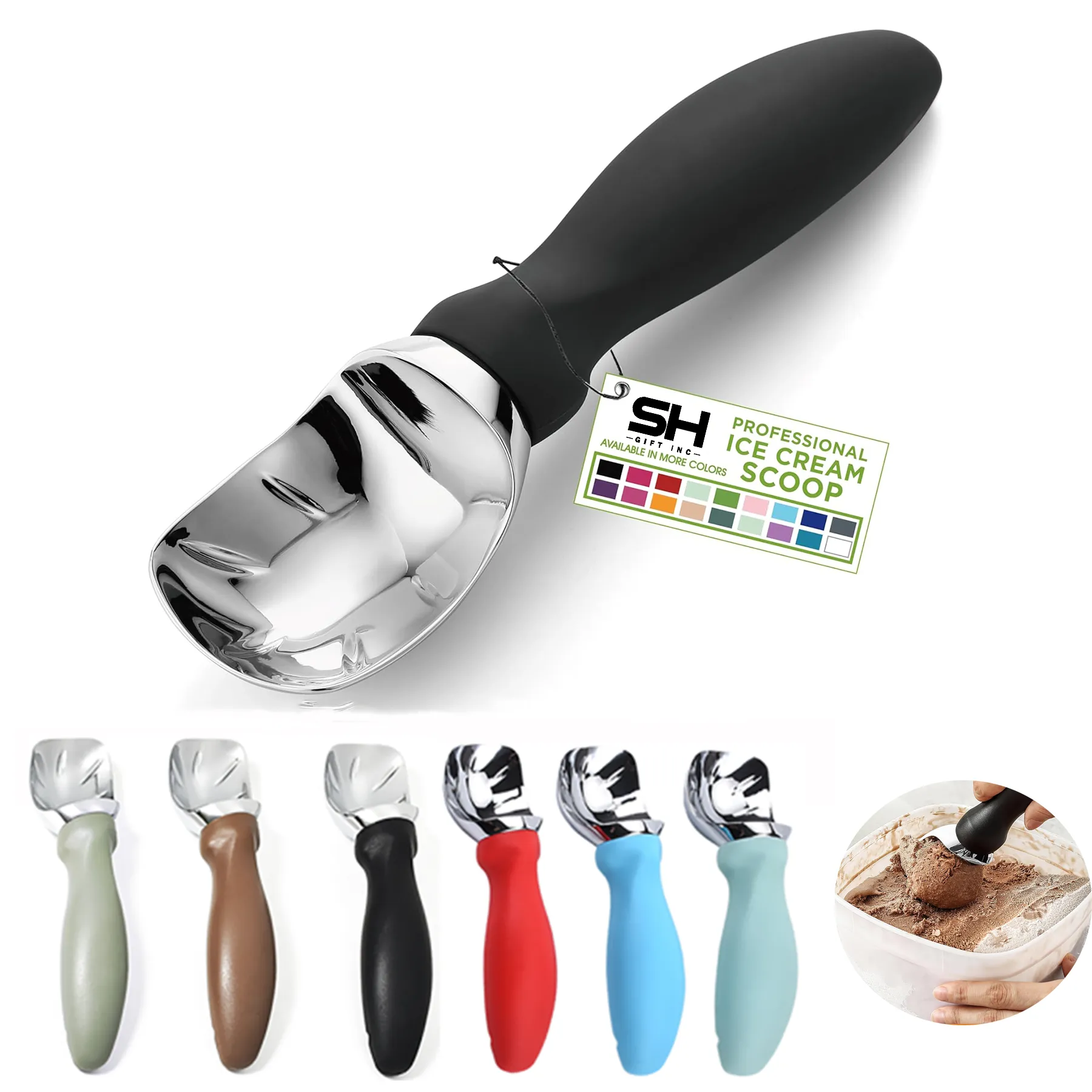 Heavy Duty Professional Ice Cream Scoop 1
