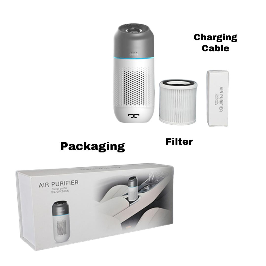 Smart Car Purifier with Auto Mode & Sensor control 2