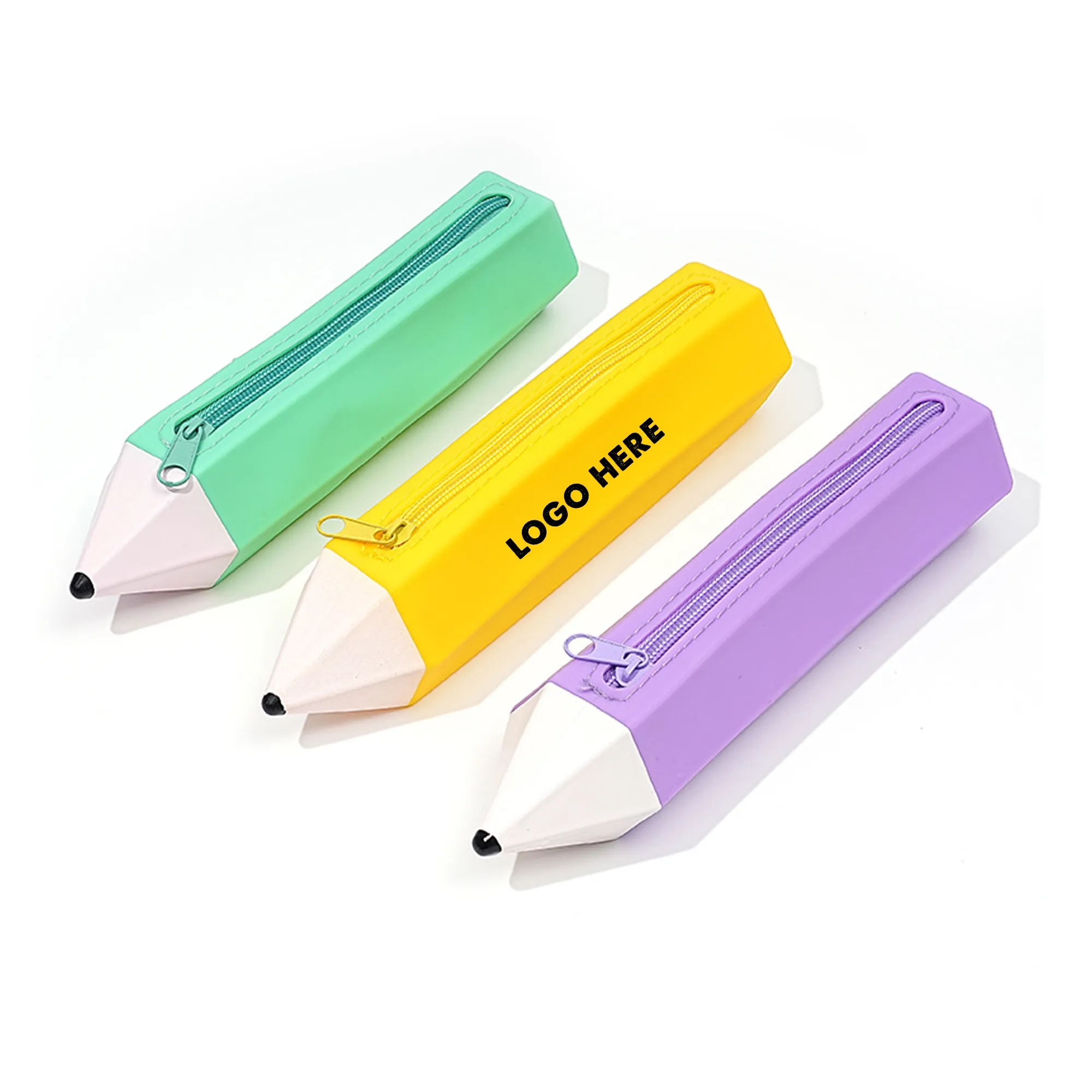 Pen Shape Silicone Pencil Case 2