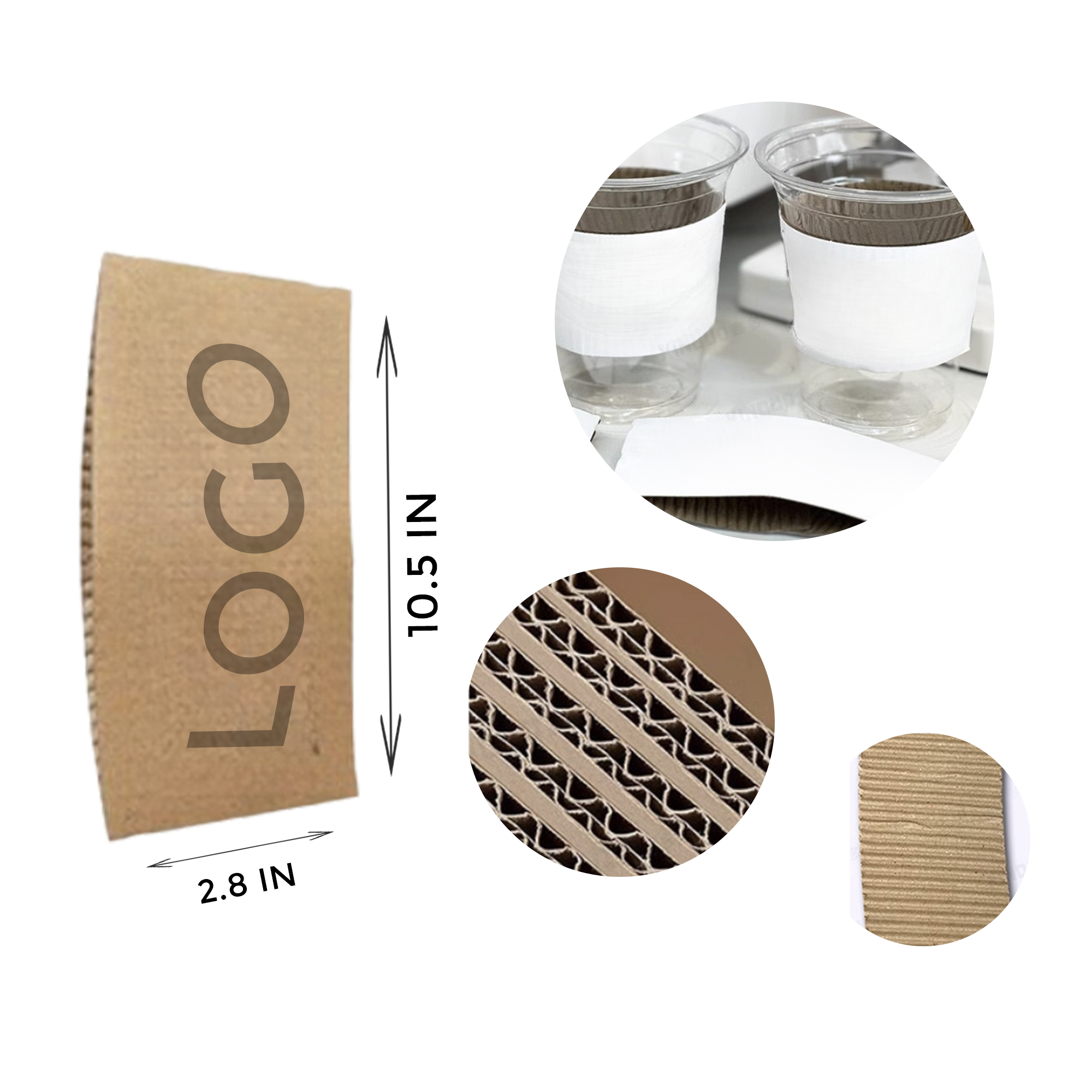 Corrugated Paper Cup Sleeve 2