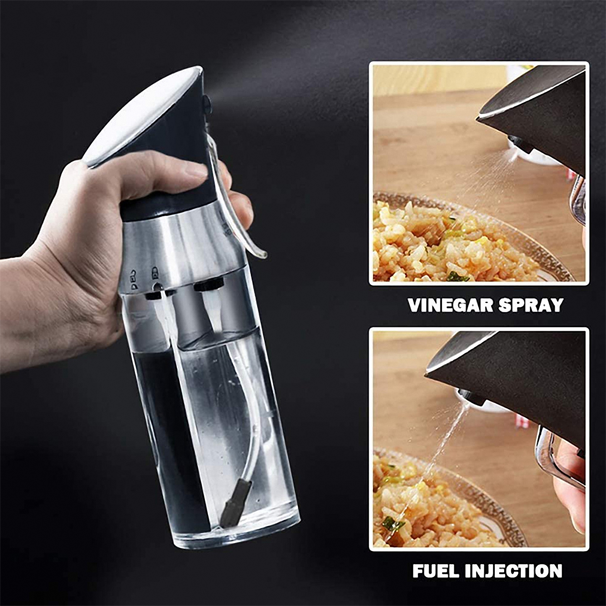 Dual Function Oil Spray Bottle 3
