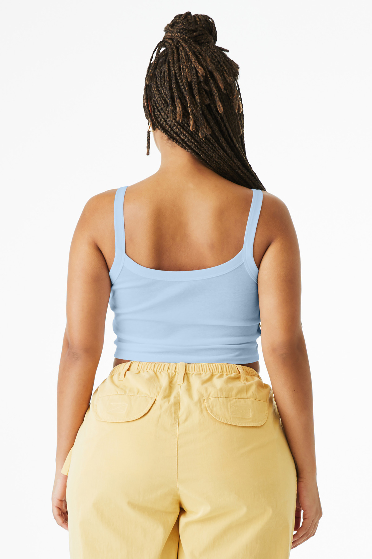 BELLA+CANVAS Women's Micro Rib Spaghetti Strap Tank BC1012 60