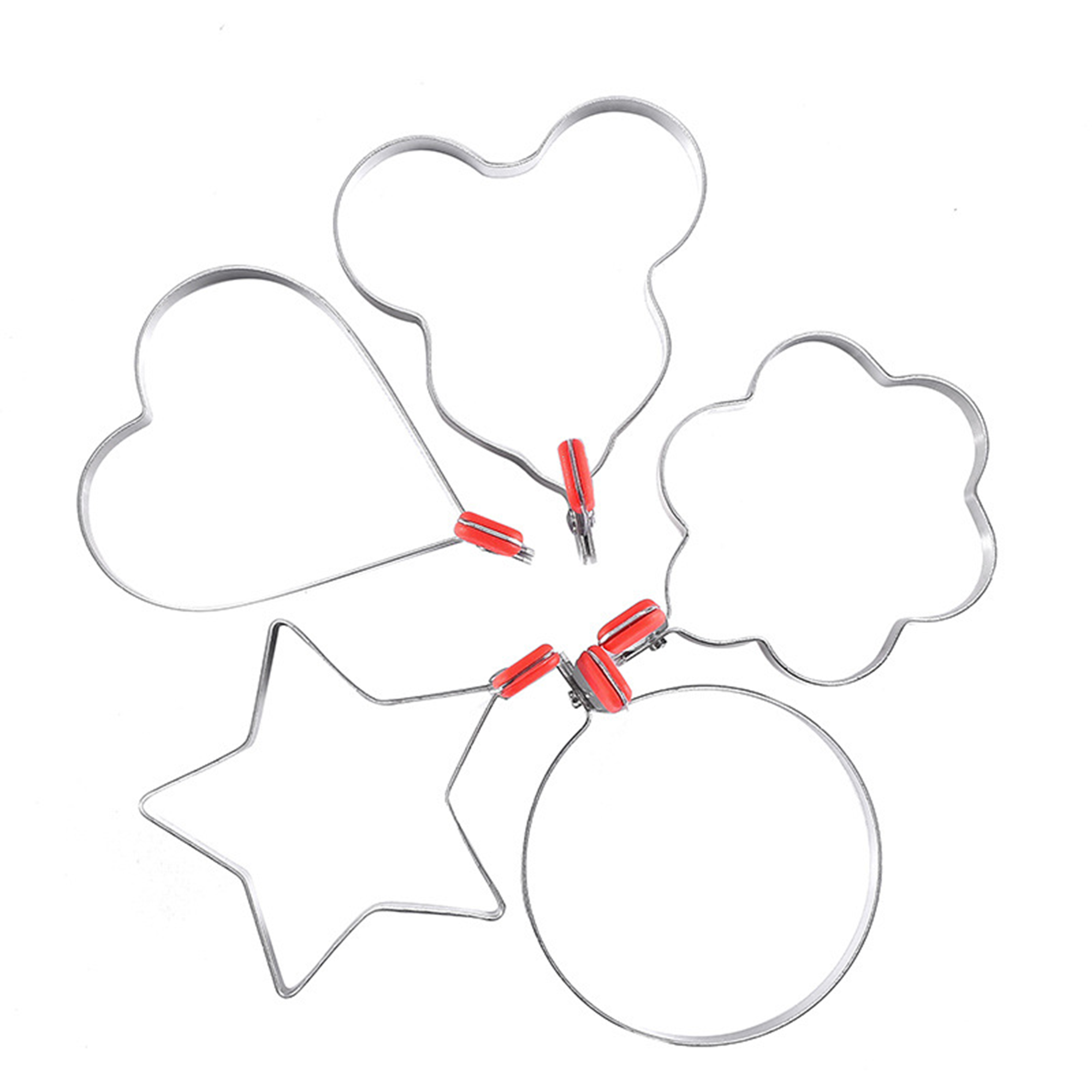 Baking Stainless Steel Heart Egg Fryer 1