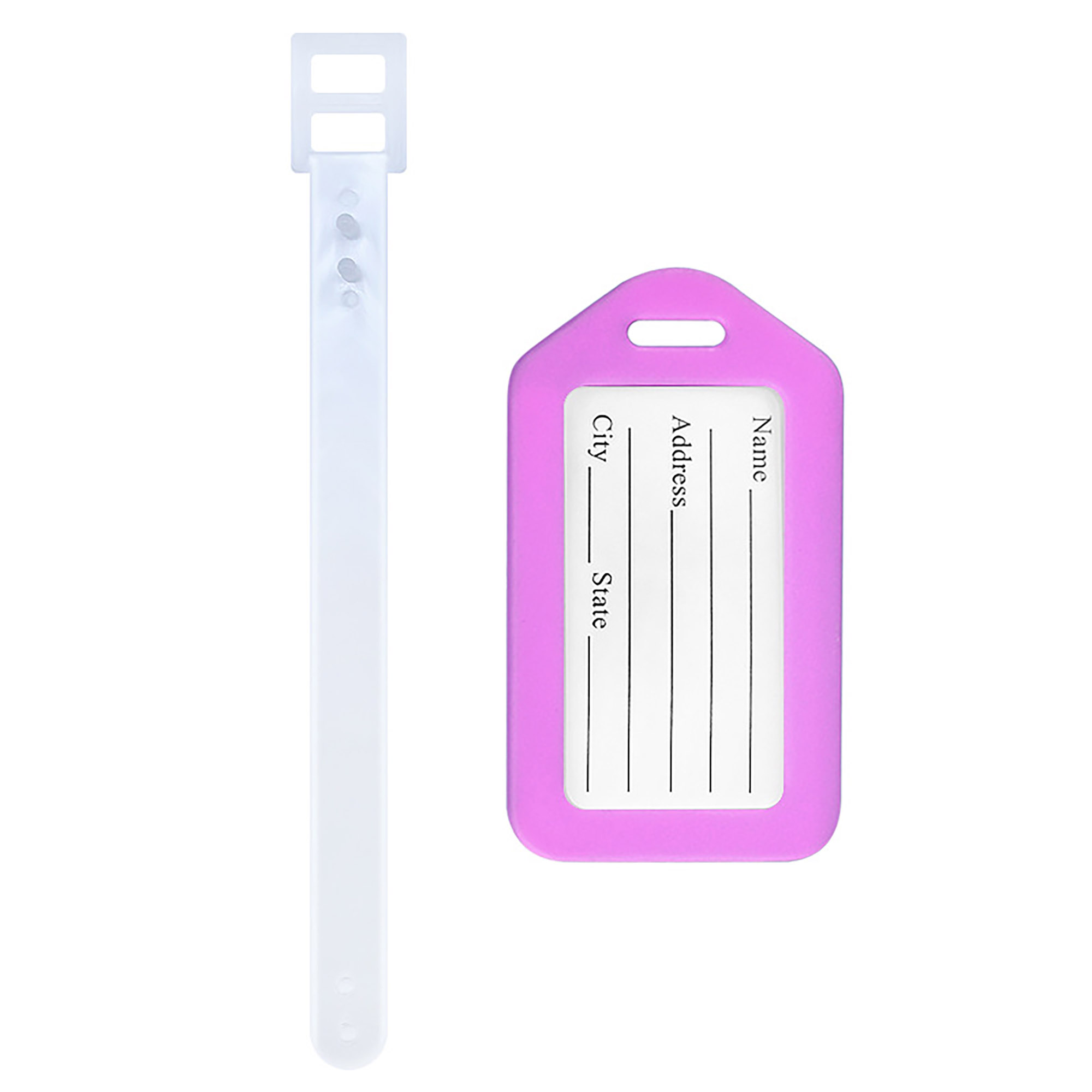 Plastic Luggage Identification Tag For Travel 9