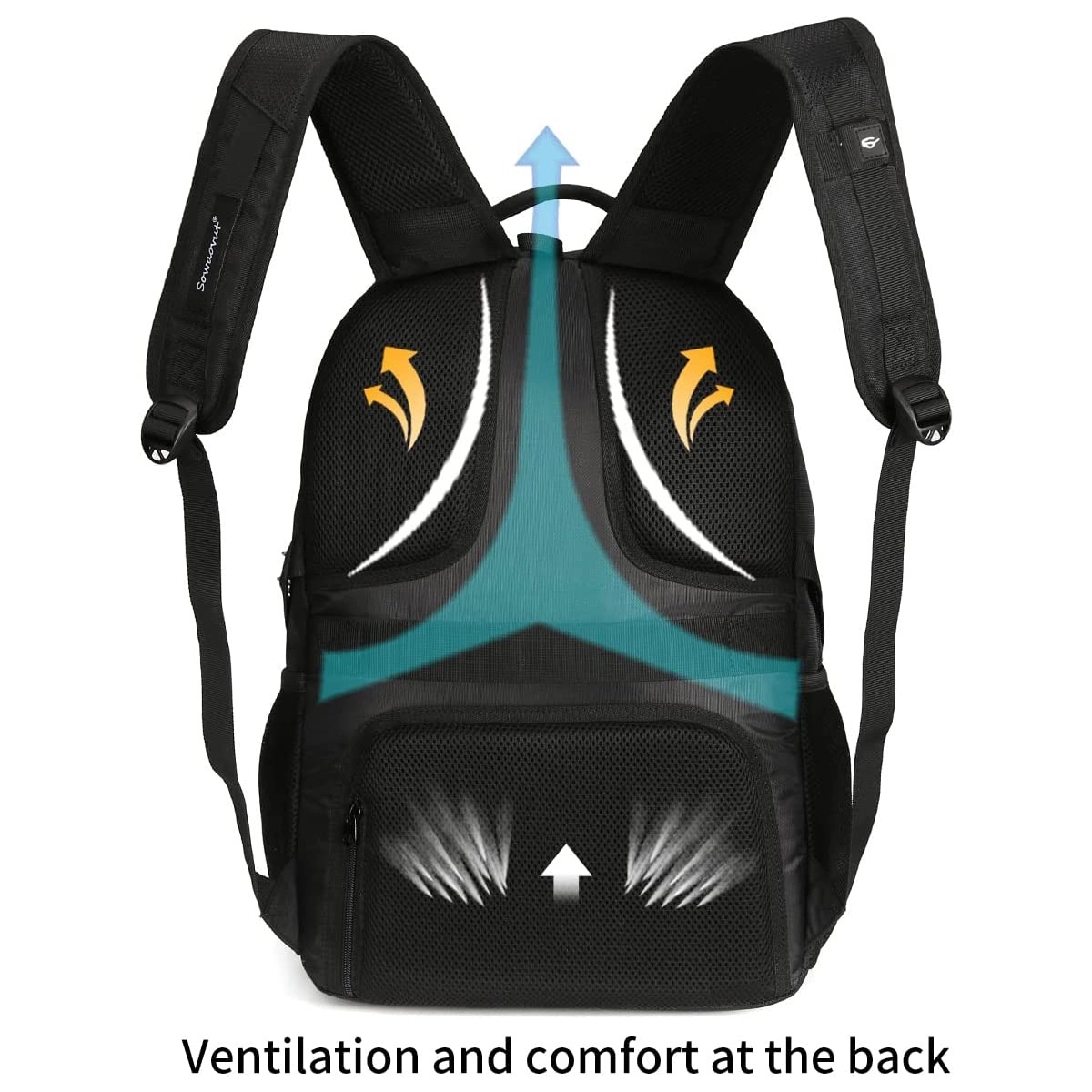 50L Large Capacity Travel Bag Fit 15.6 Inch Laptop Backpack 3