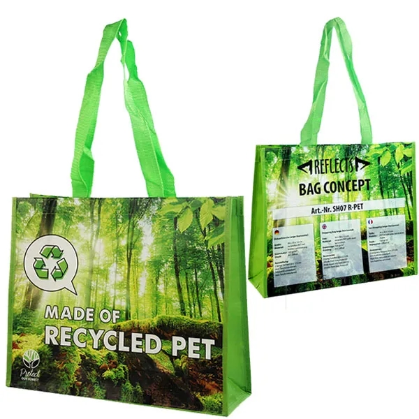 Reusable RPET Laminated Grocery Shopping bag 8