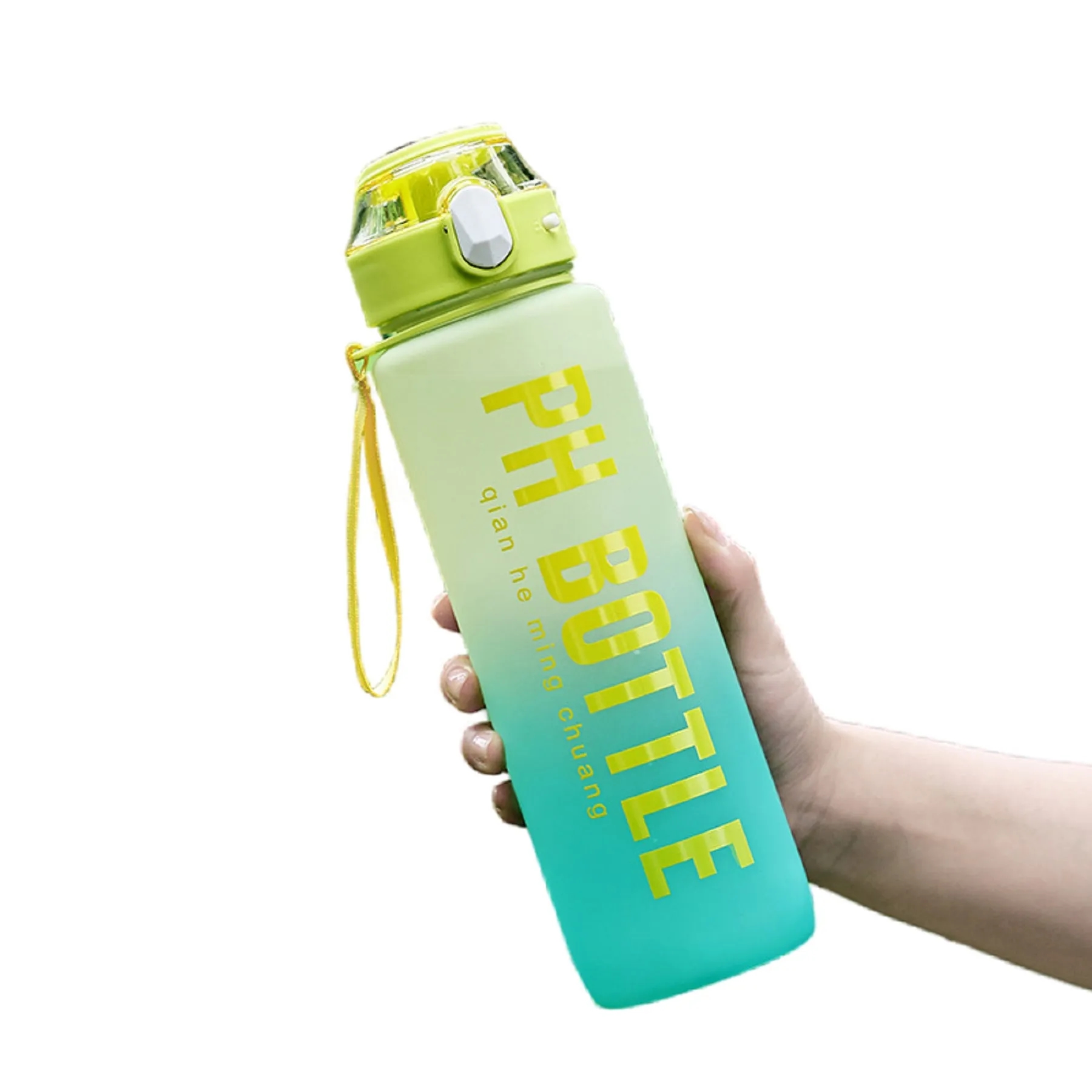 Gradient Motivational Sports Water Bottle 4