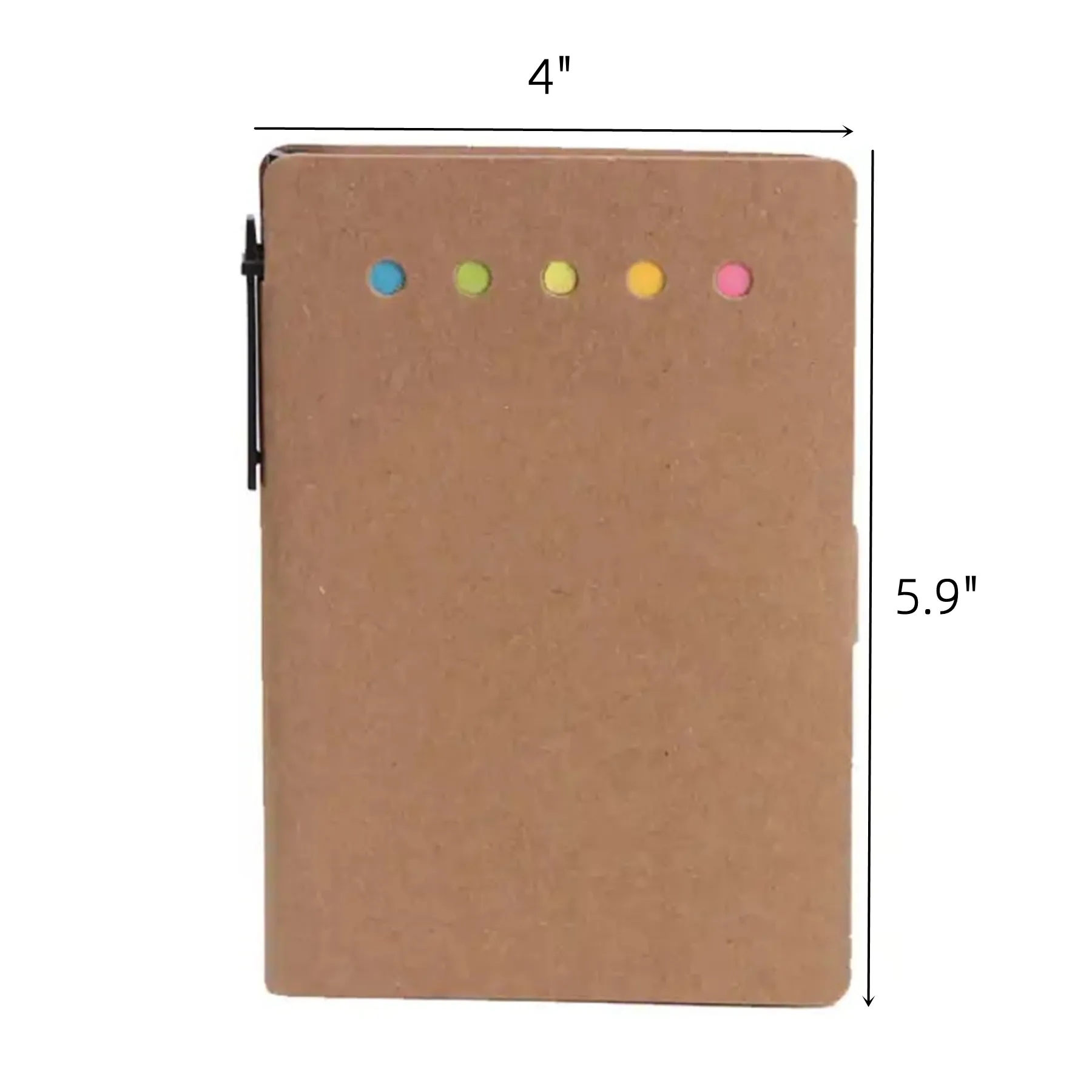 Self-Stick Note Pad Card Sticky Notebook With A Pen 4