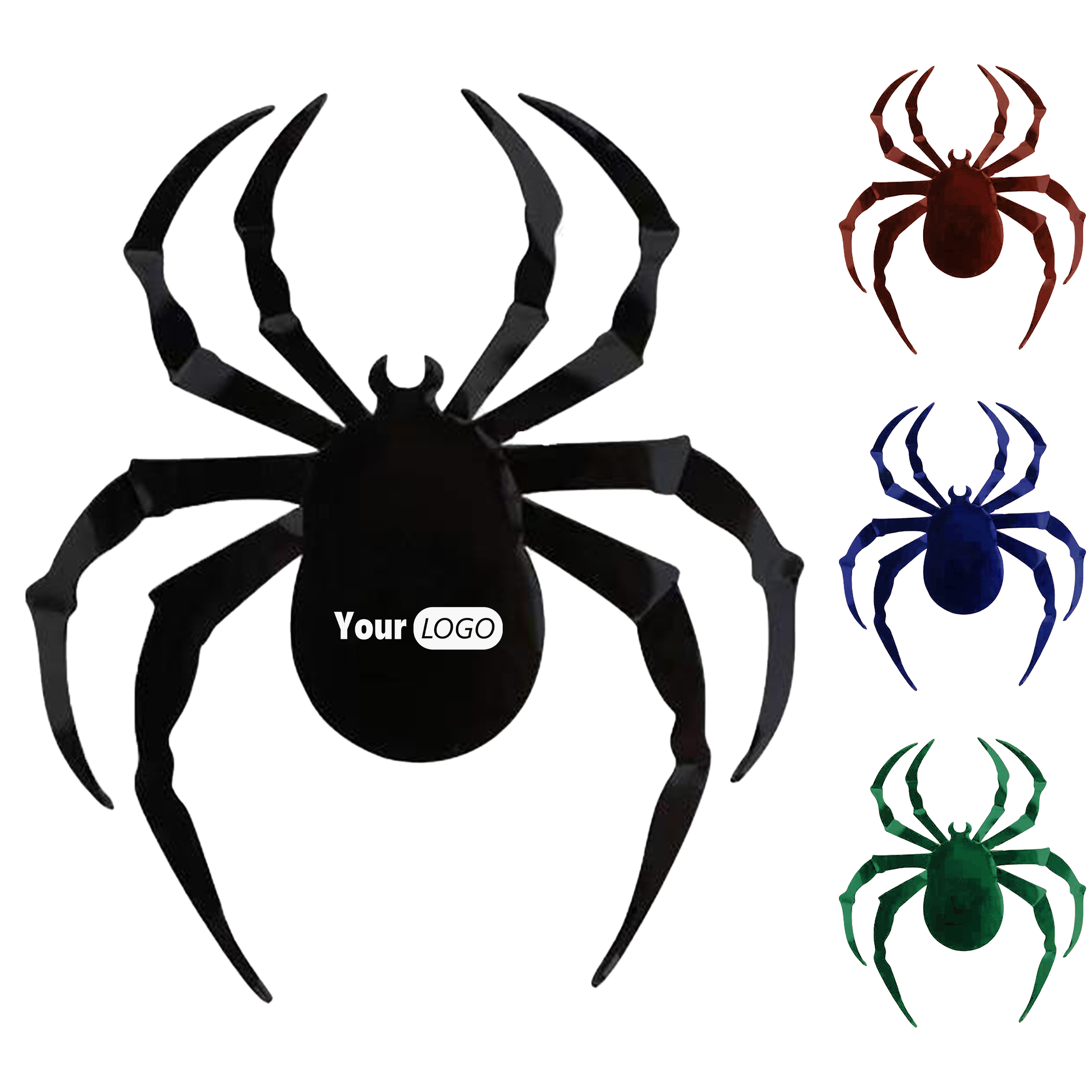 Pvc Durable 3D Bat Spider Wall Stickers ?C Perfect For Halloween Decor 1