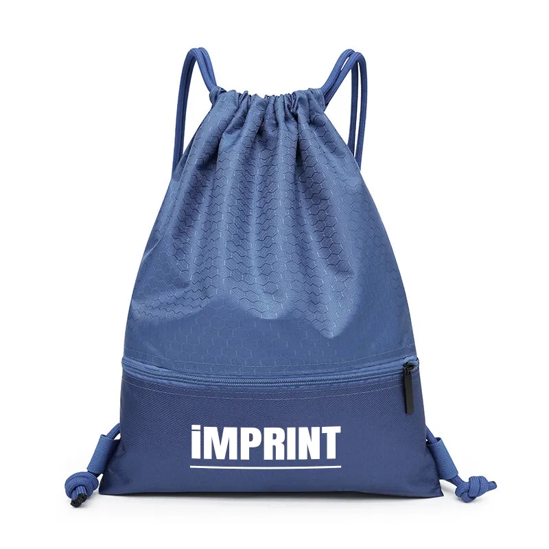 600D Polyester Drawcord Backpack 17