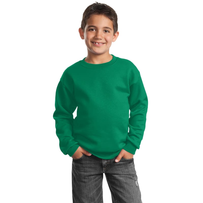 Port & Company Youth Core Fleece Crewneck Sweatshirt. 62