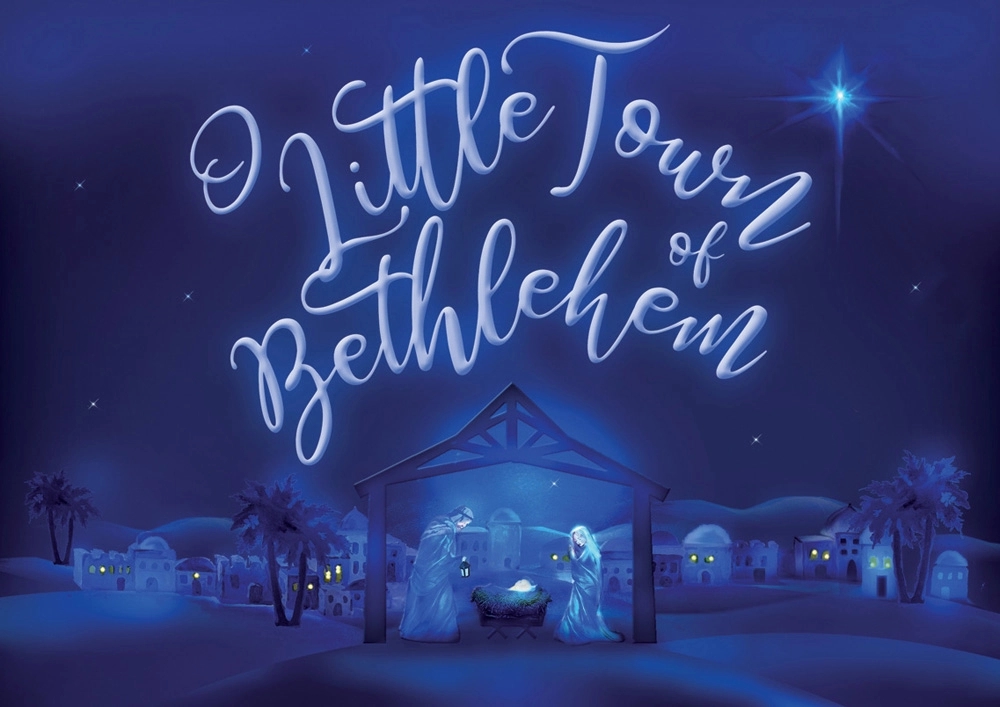 Adore Him Religious Holiday Cards 2