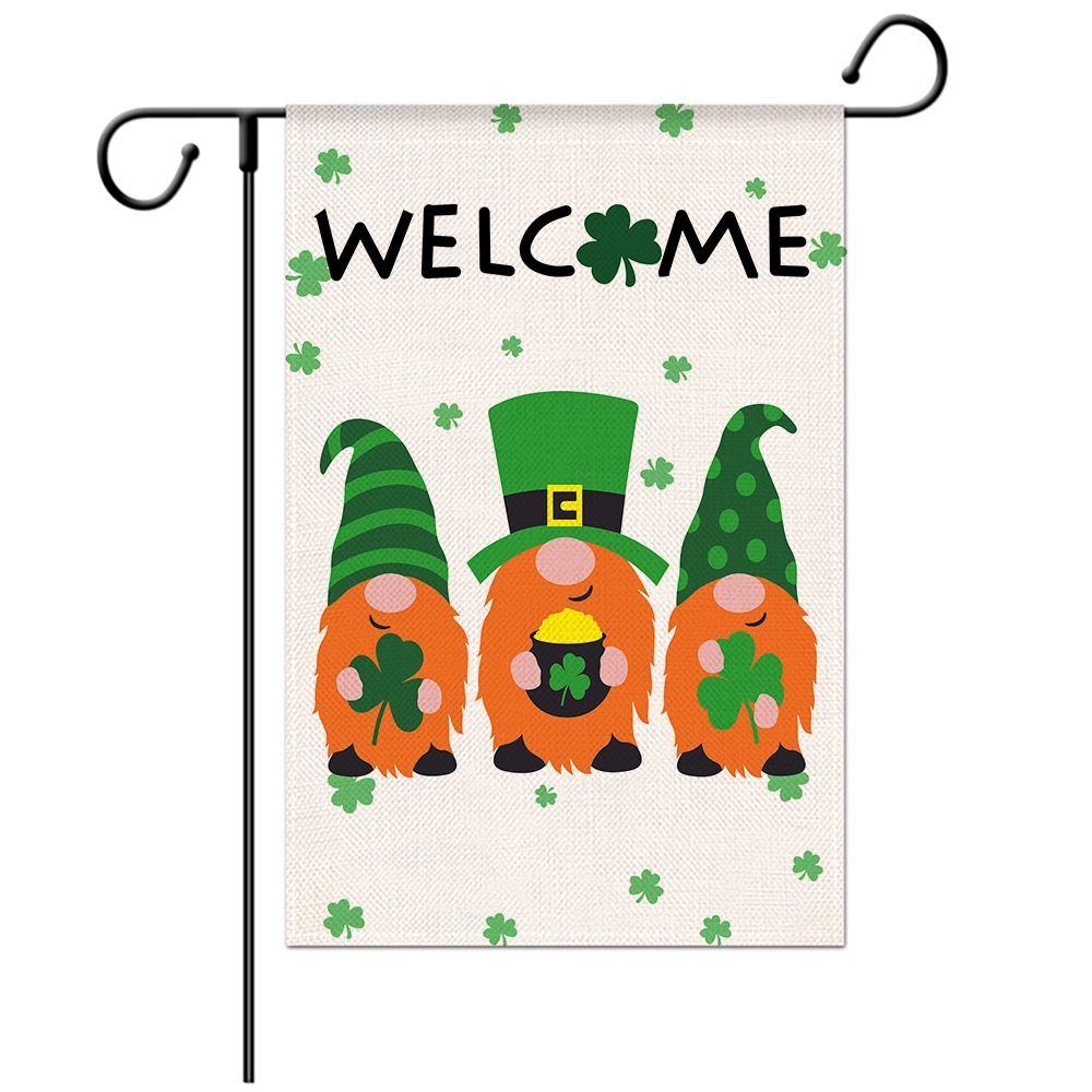 Happy St Patricks Day House Garden Flags 11
