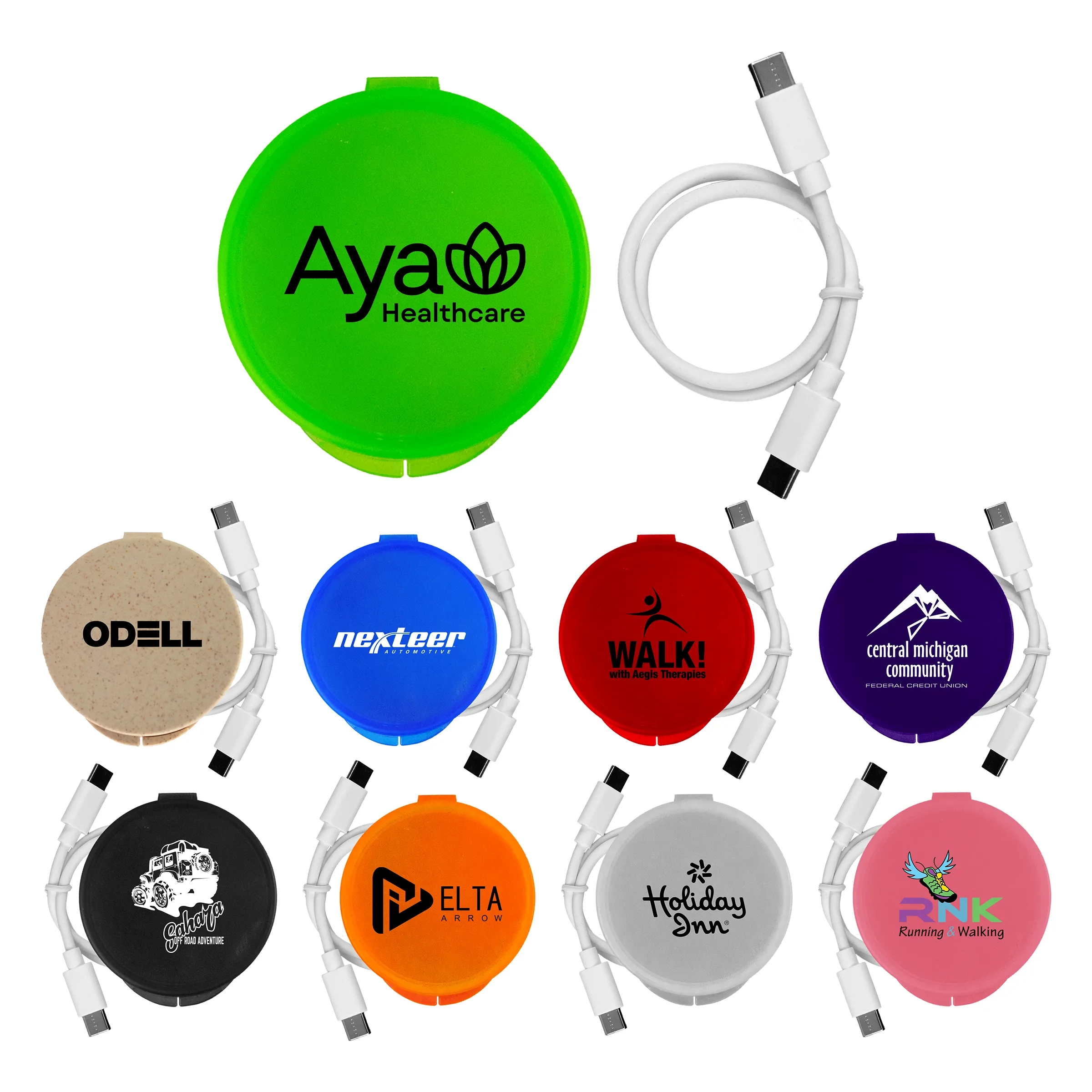 Round C to C Cable Set