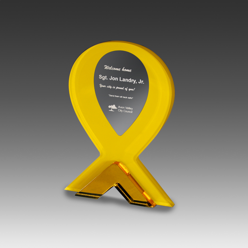 Yellow Ribbon Awards (5-1/8"x7"x1-3/8") 1