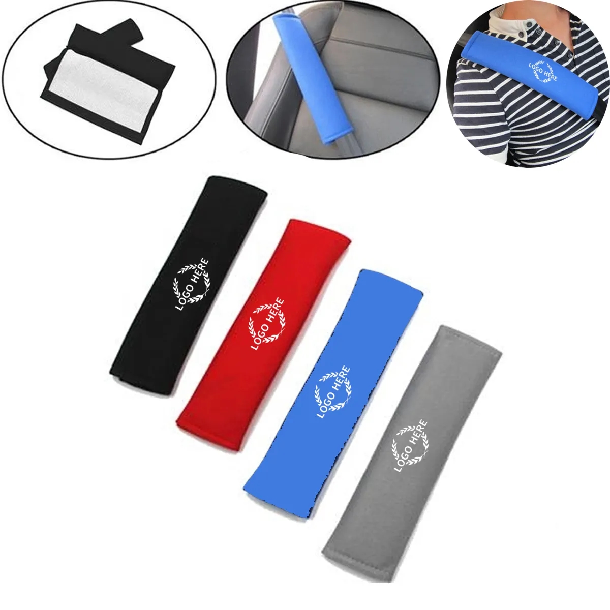 Car Safety Seat Belt Shoulder Strap Pad 3