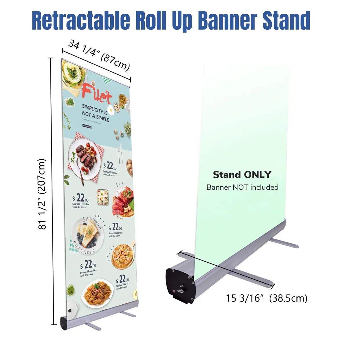 31"x39" Retractable Banner Display 4