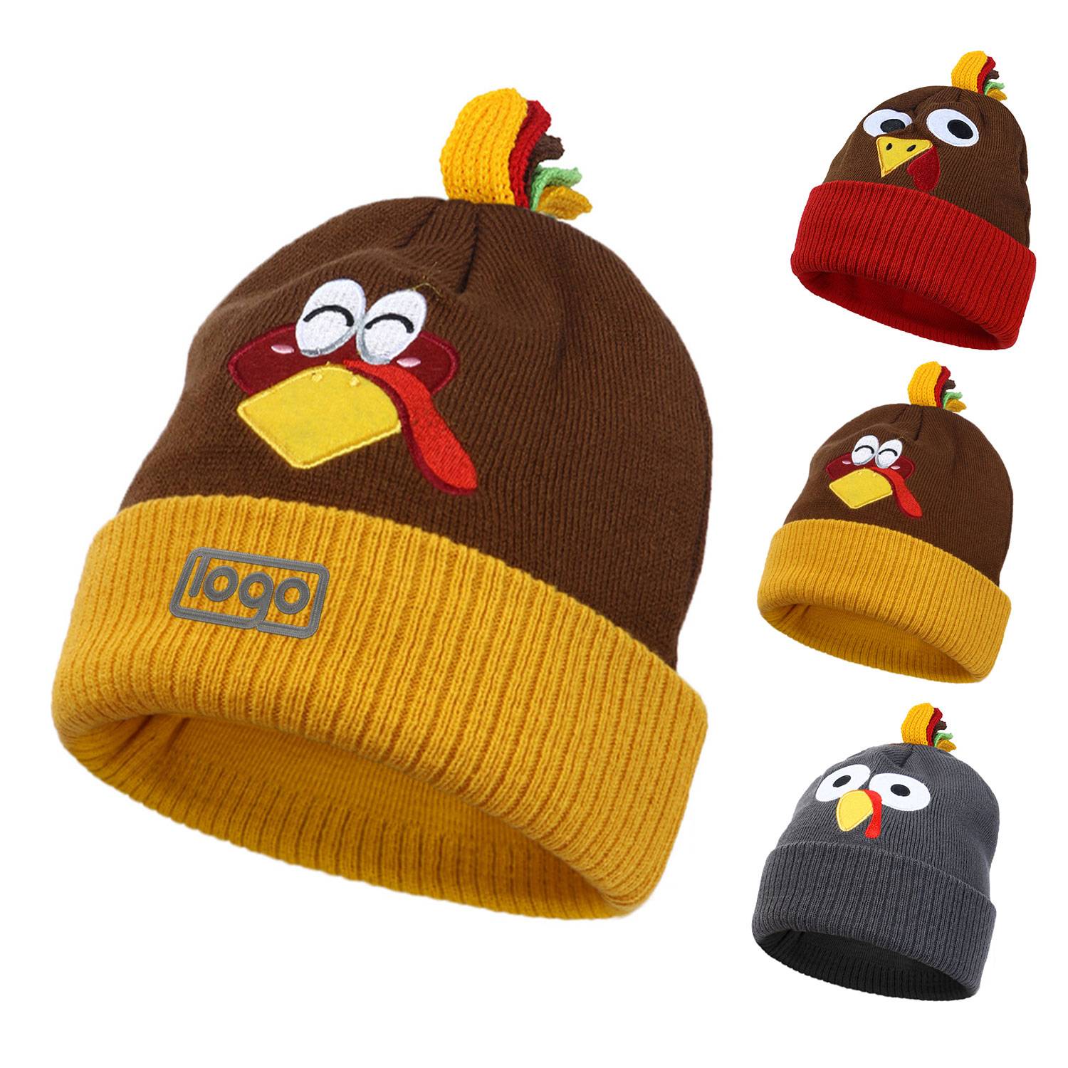 Custom Thanksgiving Turkey/Winter Hat 3