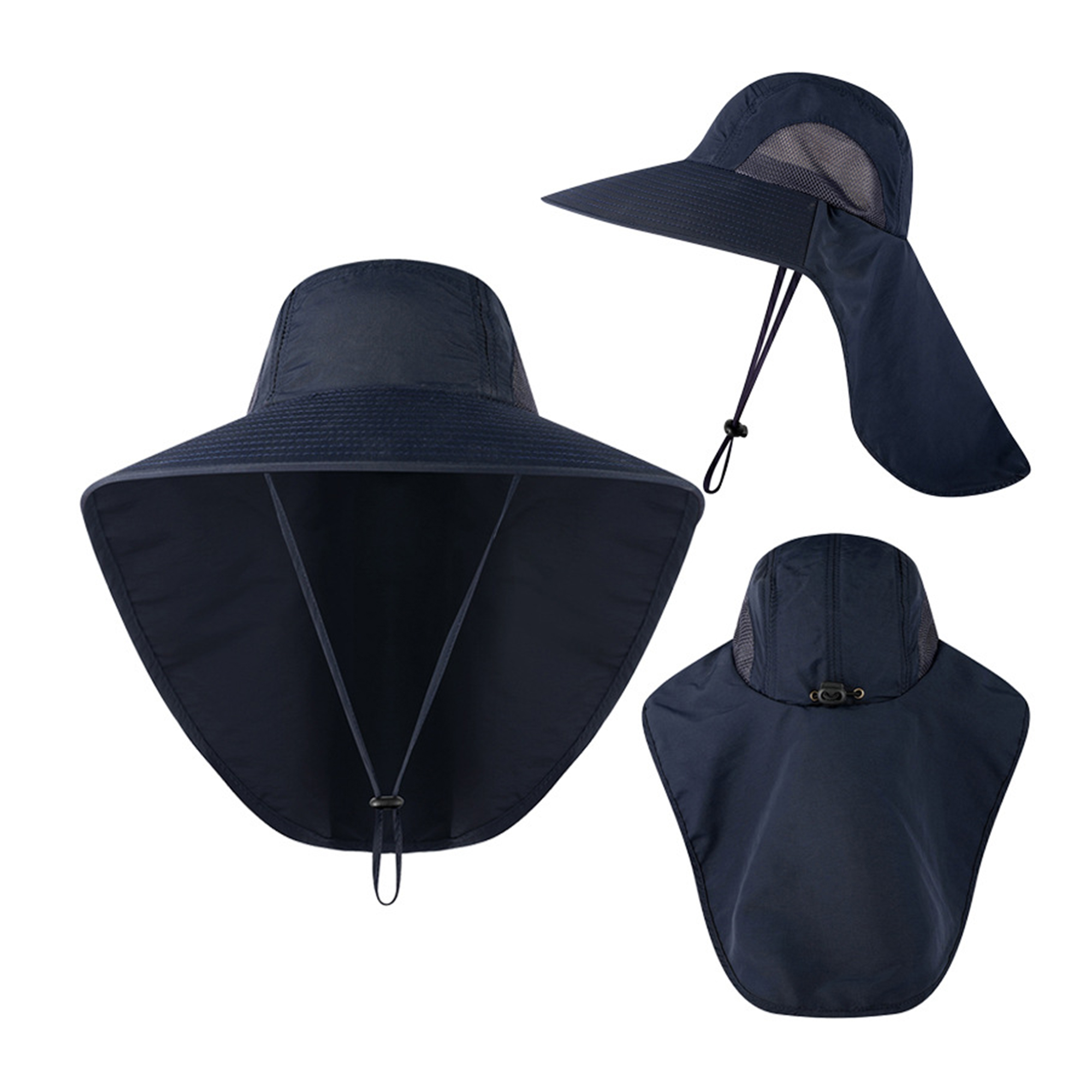 Wide Brim Fishing Hat With UV Protection And Adjustable Chin Strap 14