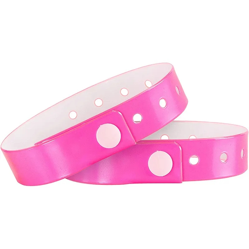PVC Event Wristband with Adjustable Holes 11