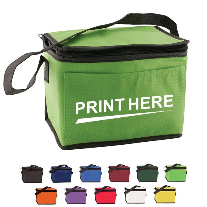 6 Pack Insulated Non-Woven Lunch Tote 6