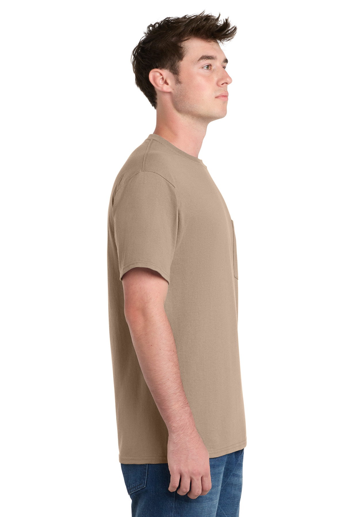 Port & Co Tall Essential Pocket Tee. PC61PT 62