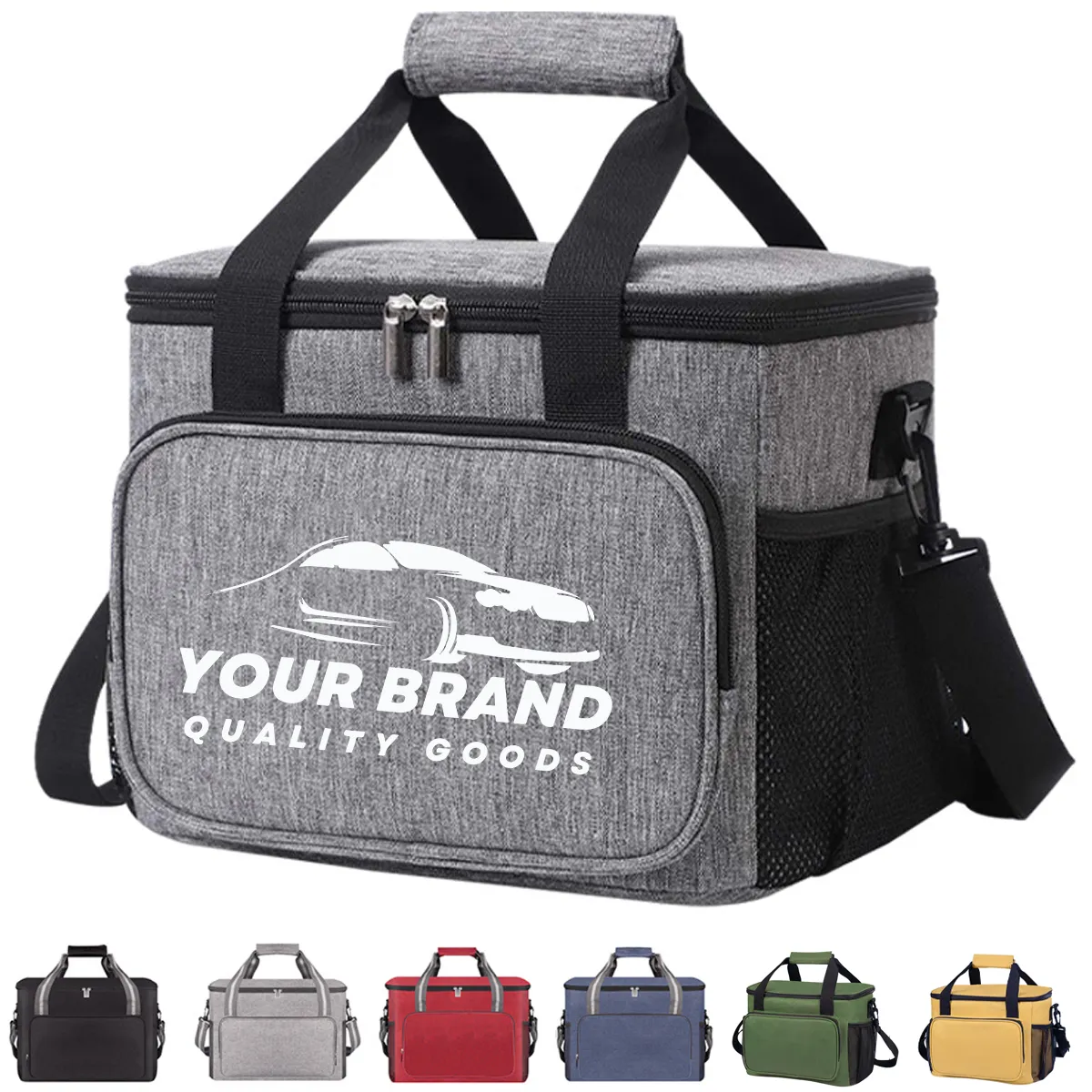 24 Can 15L Large Insulated Lunch Box Cooler Beer Bag 5