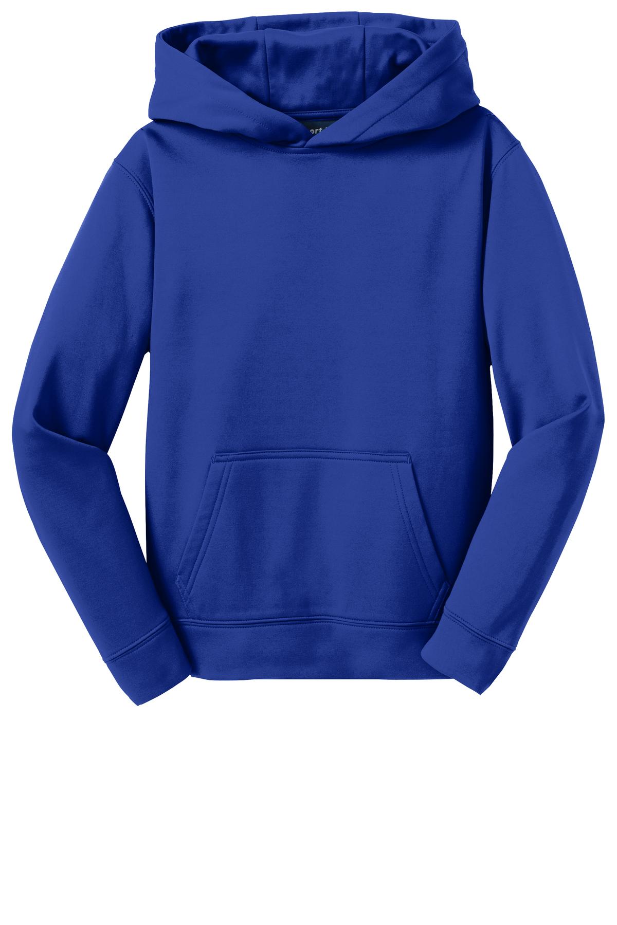 Sport-Tek® Youth Sport-Wick Fleece Hooded Pullover 36