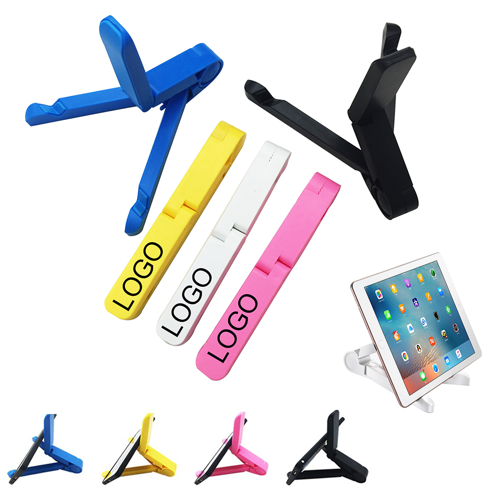Foldable Triangular Cell Phone & Tablet Stand 2