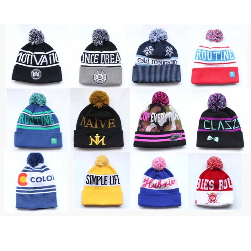 Custom Knit Beanie Cap 3