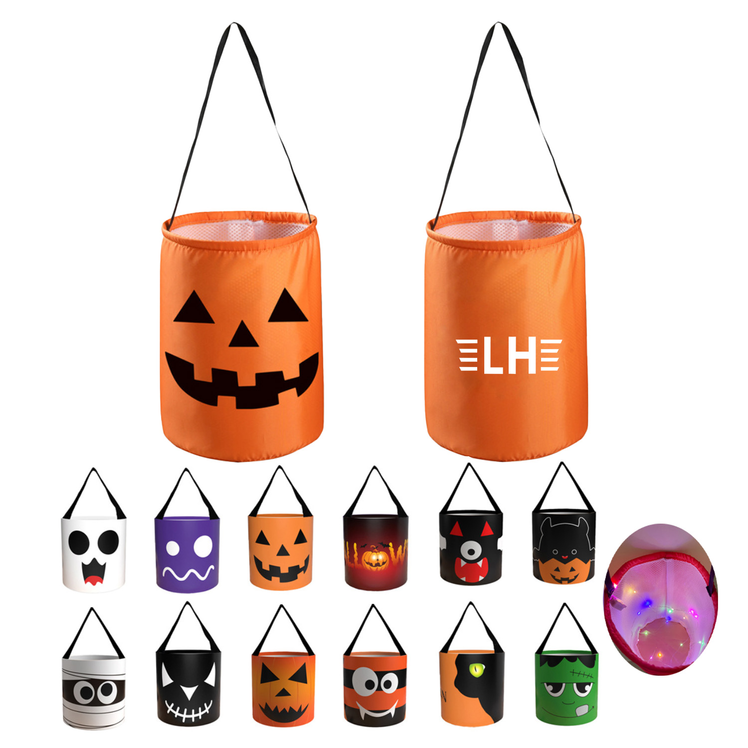 LED Halloween Candy Bag 4