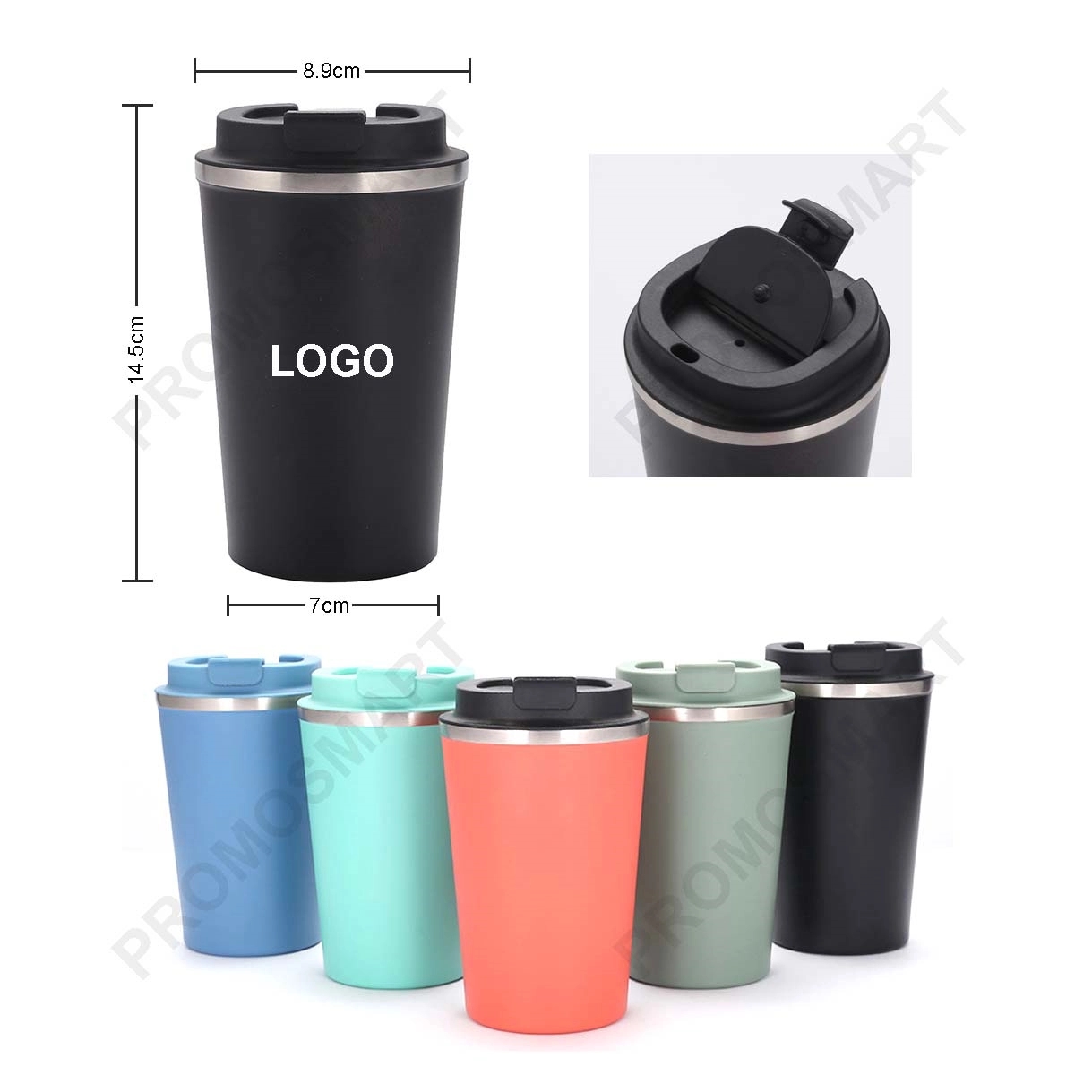 12 Oz. Stainless Steel Vacuum Mug 2
