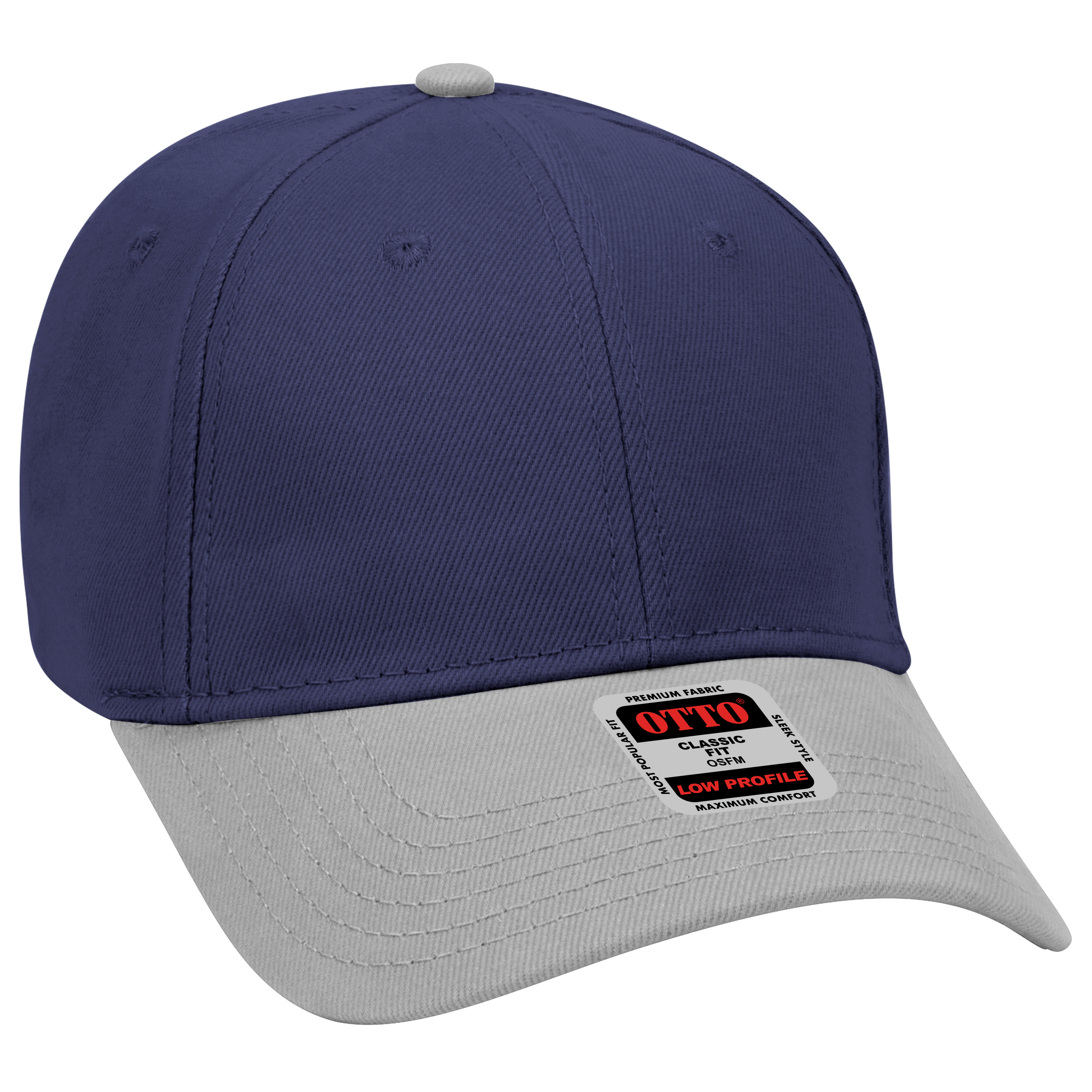 OTTO CAP® 6 Panel Low Profile Baseball Cap 17