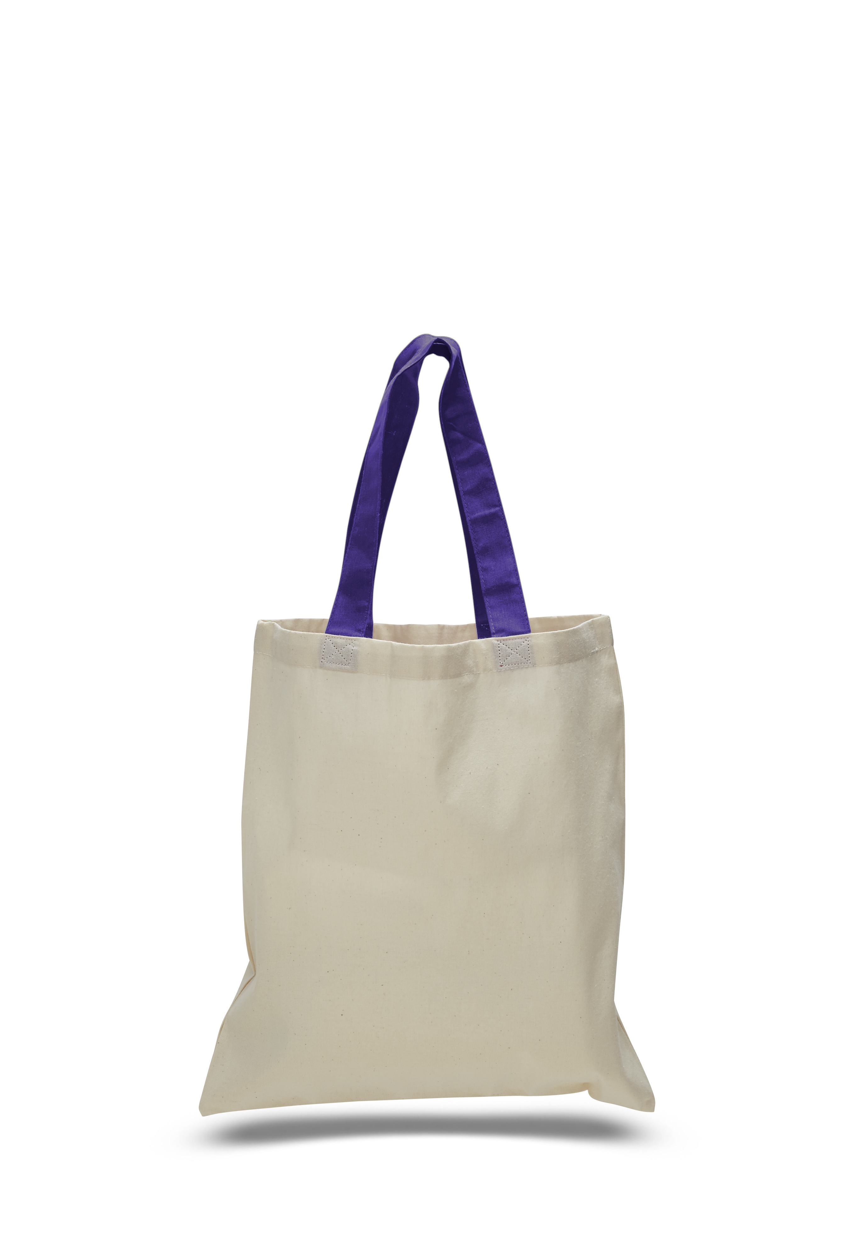 Economical Cotton Tote Bag with Colored Handles, custom tote bag with logo imprint 16