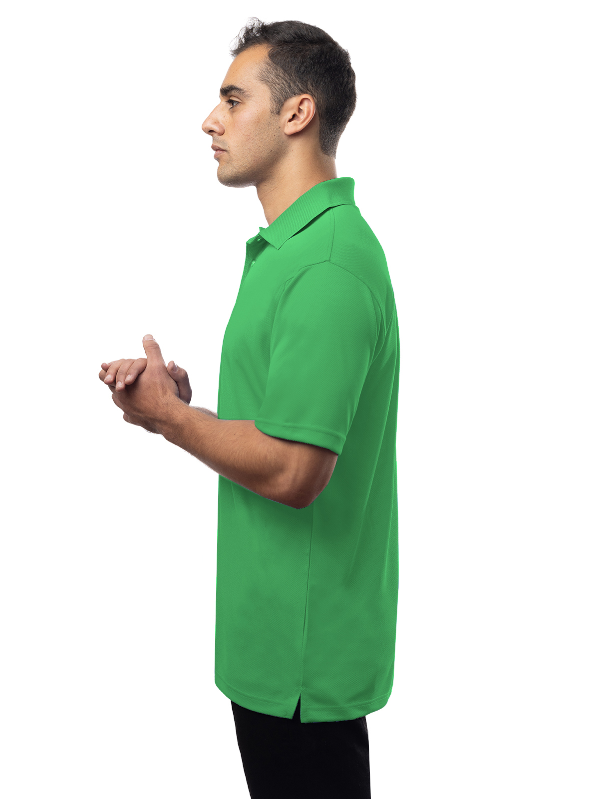 Blue Generation - Men's Pocketless Wicking Short Sleeve Polo 41