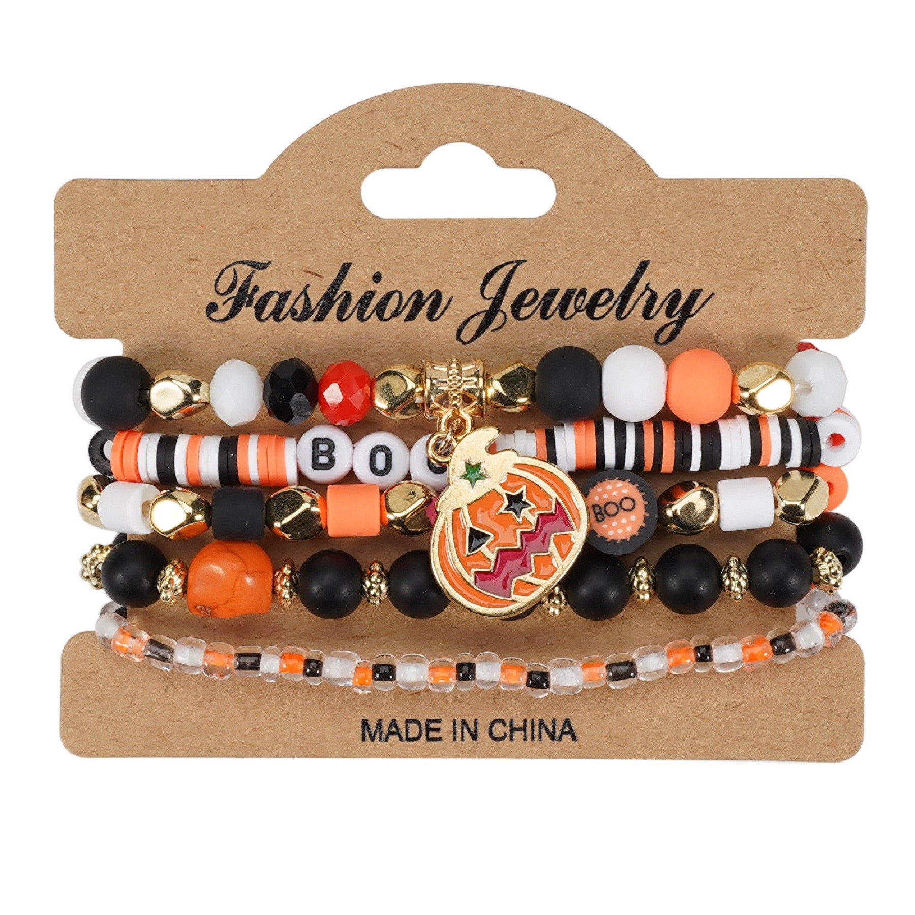 Bohemian Bracelets Stretch Multilayer Colorful Beads Bracelet With Charm Jewelry 3