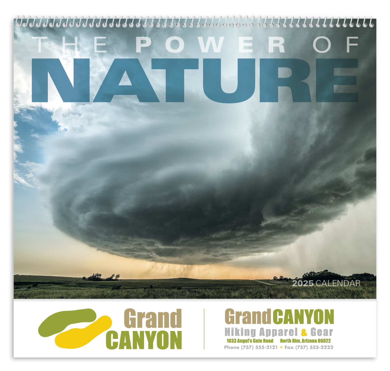 Good Value™ The Power of Nature - Spiral Calendar 4