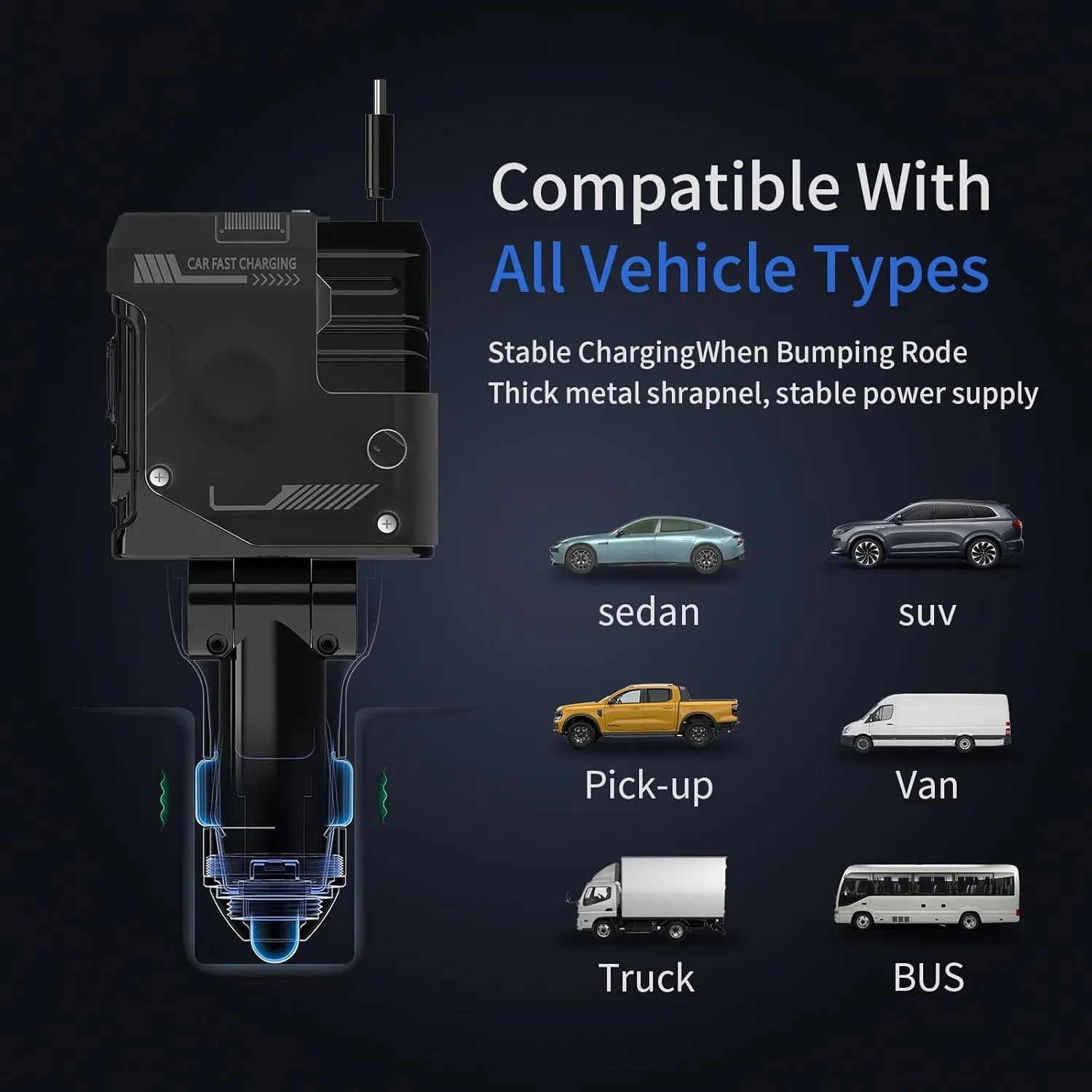 4-in-1 Fast Charge Car Charger Adapter 1