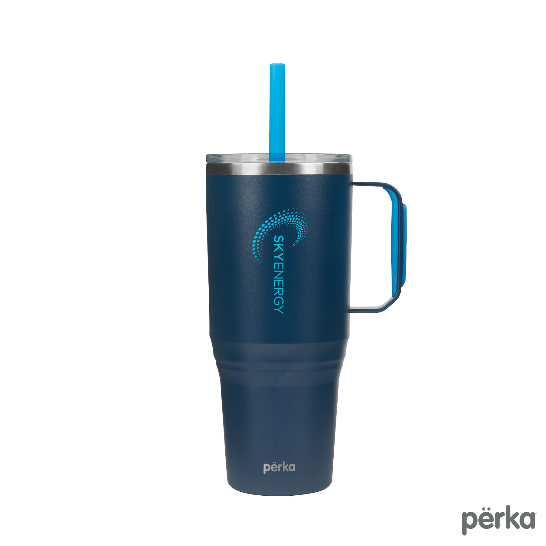 Perka® Portofino 36 oz. Double Wall Recycled Stainless Steel Travel Mug 63