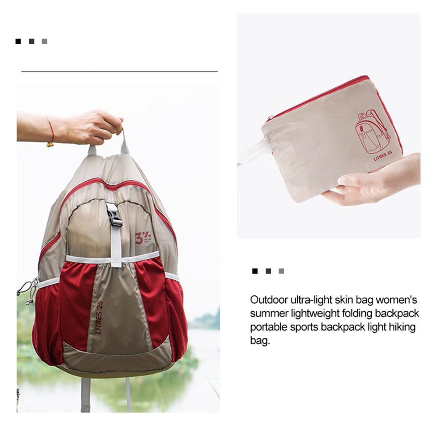 Lightweight Foldable Backpacks 3
