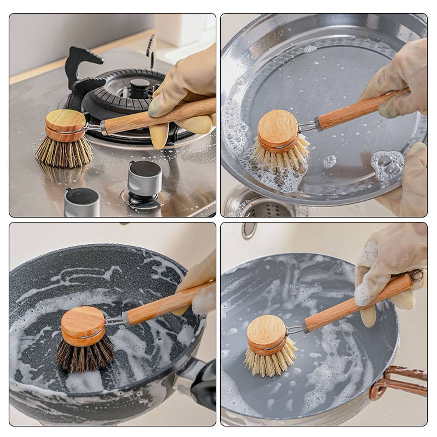 Long Handled Dish Brush 3