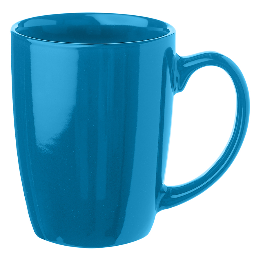 Ceramic Solid Color Curved Mug, 12 oz. 21