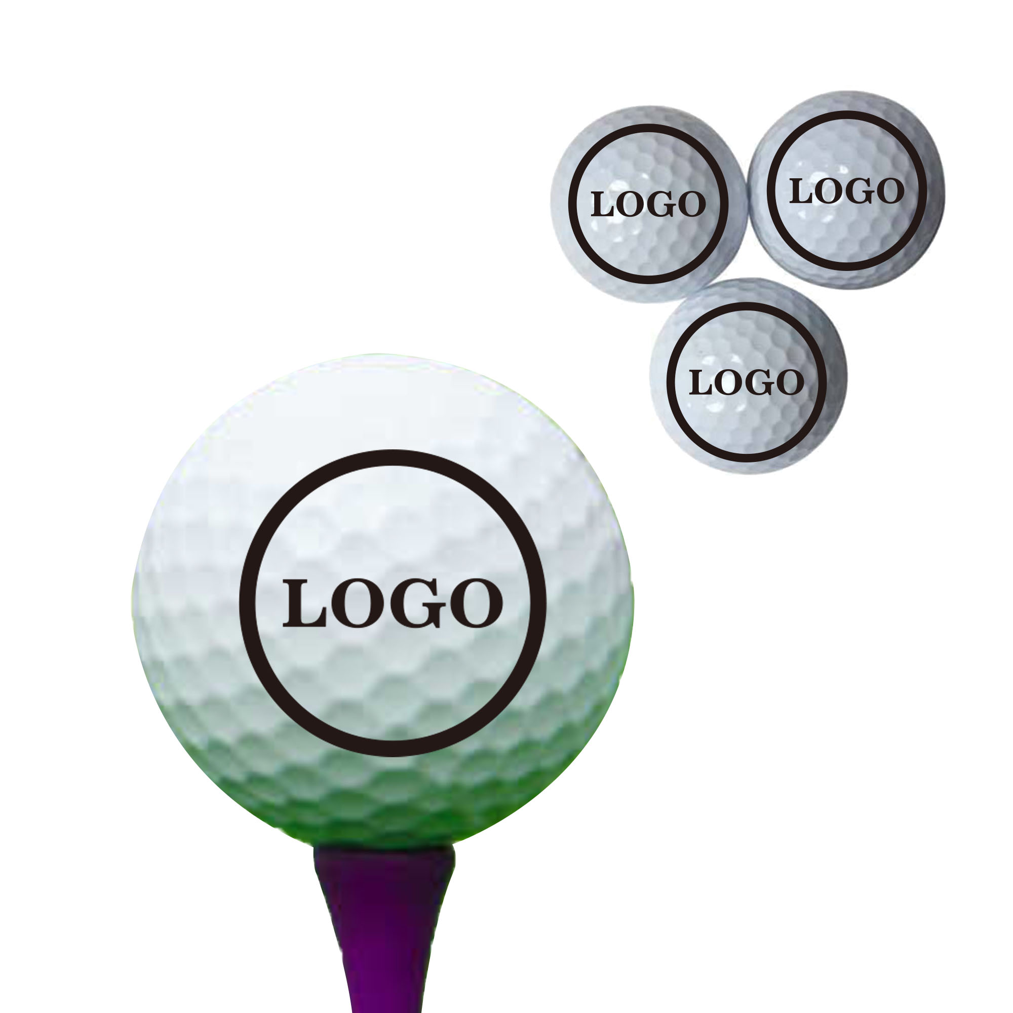 Golf Double-Layered Gift Ball 1